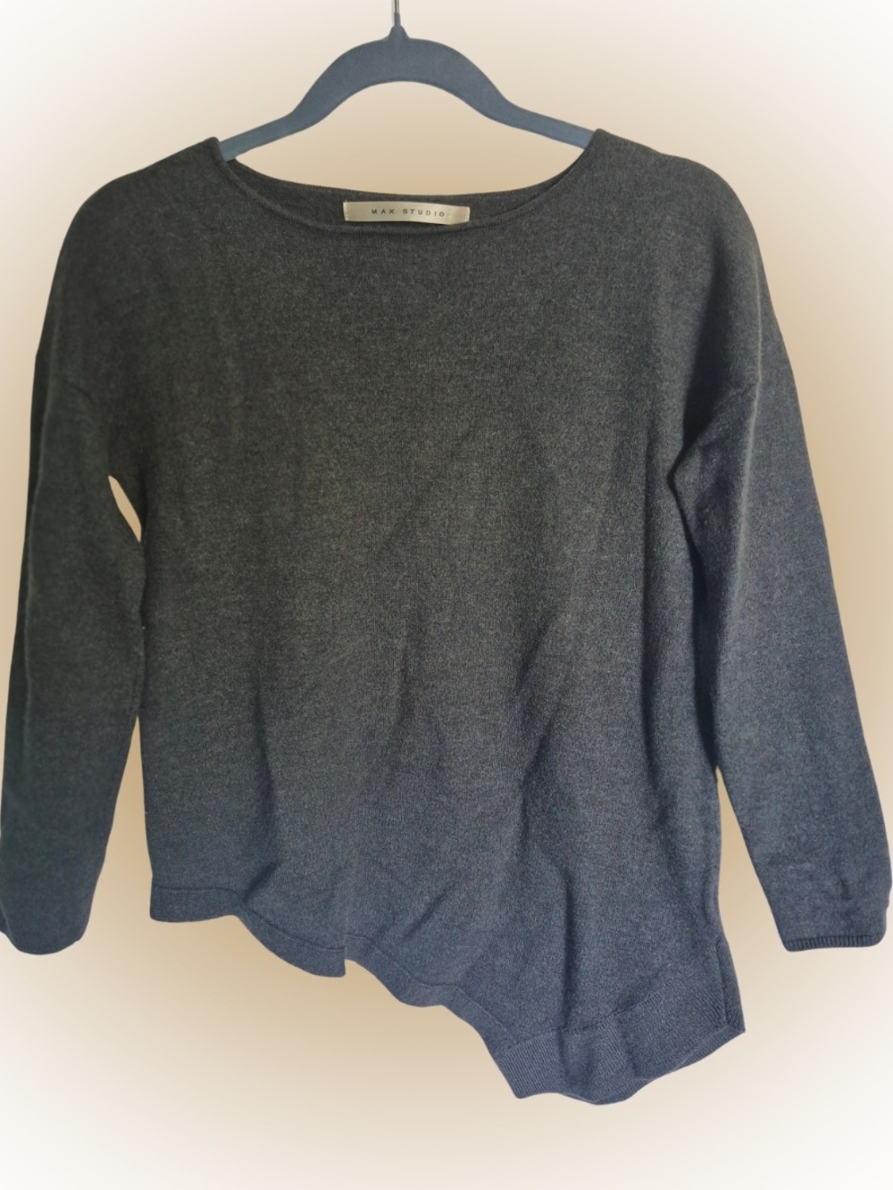 100% Merino Asymmetric Sweater